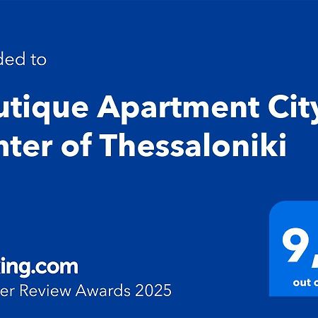 Boutique Apartment City Center Of Thessaloníki Eksteriør billede